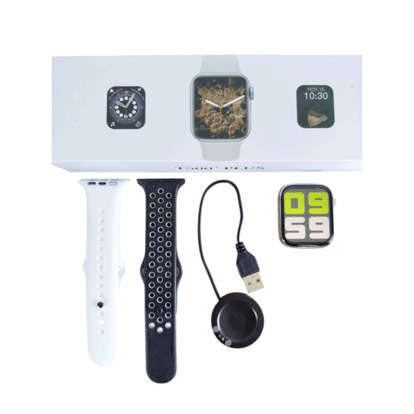 SMARTWATCH GENÉRICO UNI-T500 PLUS+ DOBLE MALLA - Imagen 3