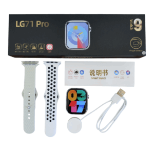 OUTLET ¡SMARTWATCH GENÉRICO LG71 PRO: TU CONEXIÓN INTELIGENTE CON LA SALUD Y EL ESTILO! 🚀 WHITE