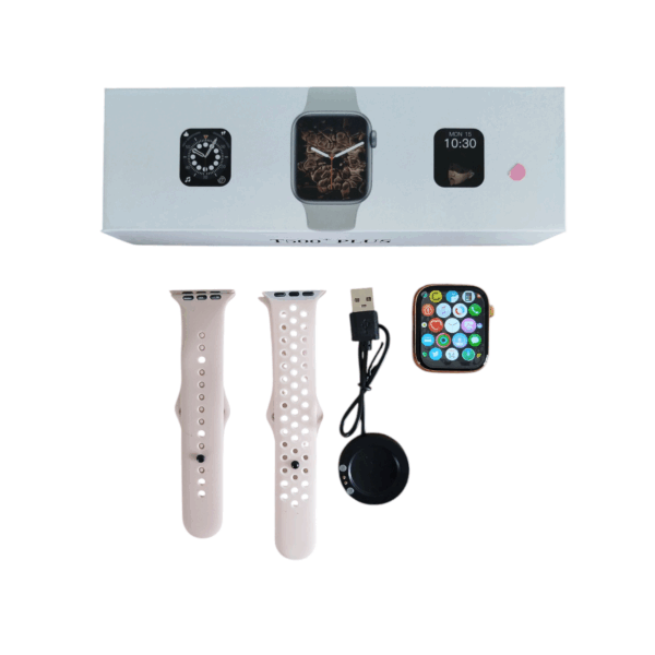 SMARTWATCH GENÉRICO UNI-T500 PLUS+ DOBLE MALLA - Imagen 4