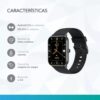 SMARTWATCH NICTOM NT14 1,75 NOTIFICACIONES DE MENSAJES NEGRO - Imagen 2