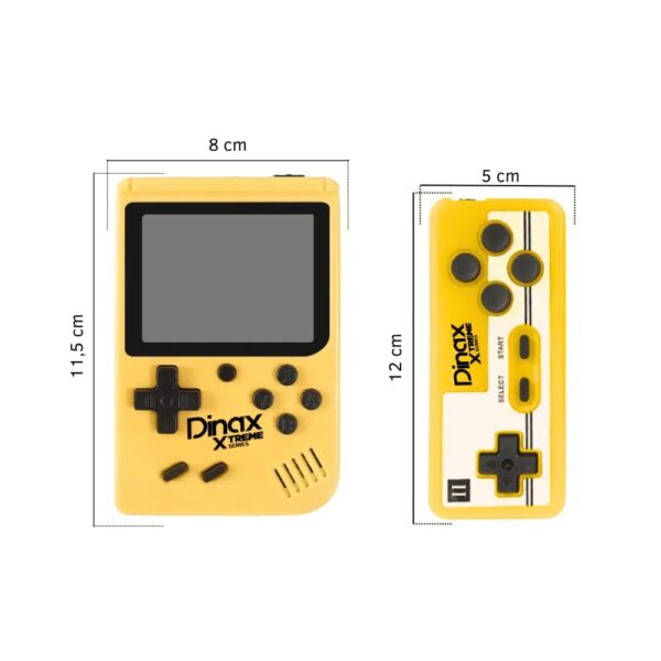 CONSOLA DE JUEGOS POCKET AMARILLA: DIVIÉRTETE EN CUALQUIER LUGAR - Imagen 4
