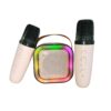 PARLANTE COLORFUL KARAOKE SOUND SYSTEM K12. PINK