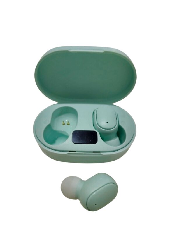 AURICULARES E6S VERDE AGUA - Imagen 2