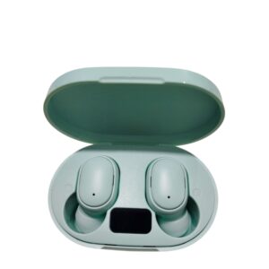 AURICULARES E6S VERDE AGUA - Light Technologic