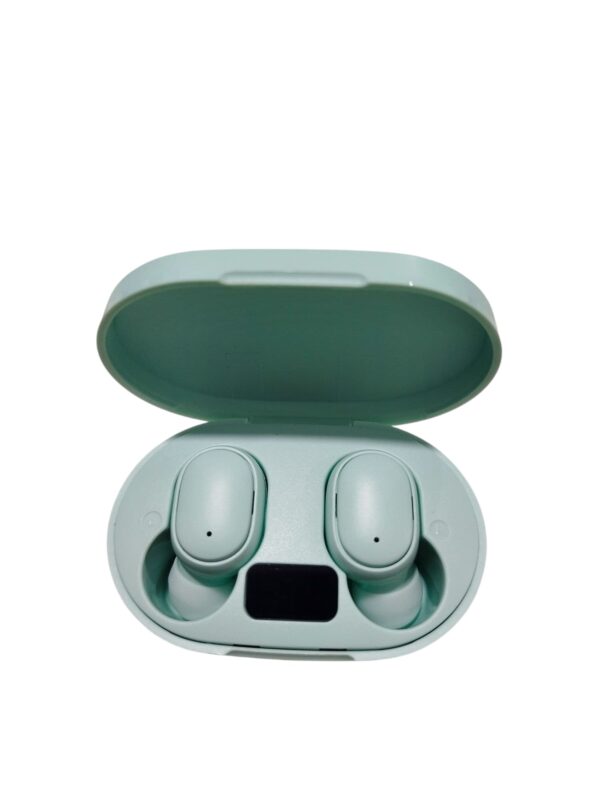 AURICULARES E6S VERDE AGUA