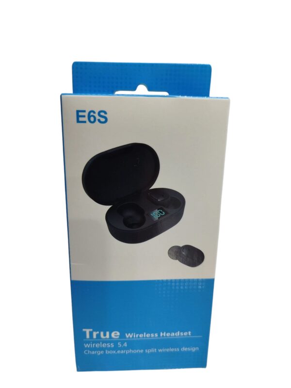 AURICULARES E6S NEGRO - Imagen 3