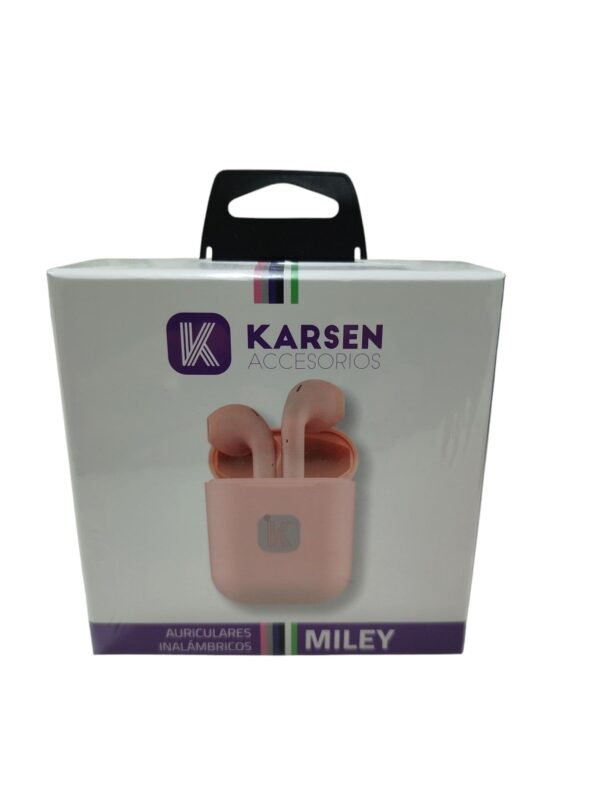 AURICULARES BT KARSEN: SONIDO DE ALTA CALIDAD EN UN DISEÑO COMPACTO. ROSA - Imagen 2