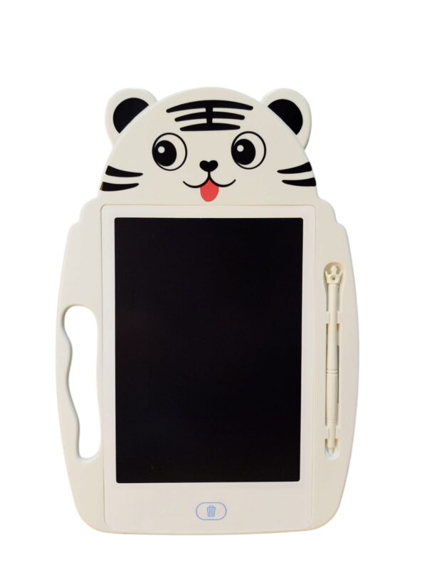 PIZARRA DIGITAL LCD 9 PULGADAS DISEÑO TIGRE BLANCO