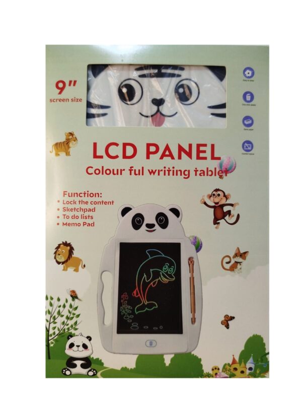 PIZARRA DIGITAL LCD 9 PULGADAS DISEÑO OSITO ROSA - Imagen 2