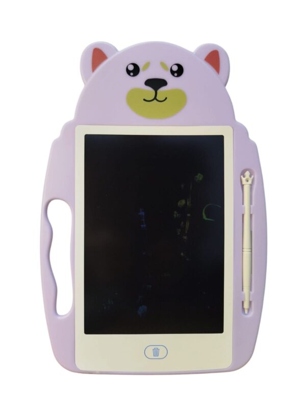PIZARRA DIGITAL LCD 9 PULGADAS DISEÑO OSITO LILA