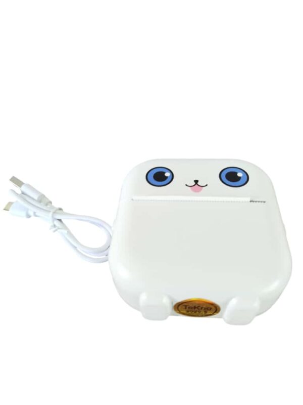 IMPRESORA TERMICA WHITE DISEÑO GATITO - Imagen 3