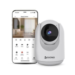 🏠👁️ ¡CUIDÁ LO QUE MÁS QUERÉS! Cámara de Seguridad Suono Smart WiFi 360° ✨