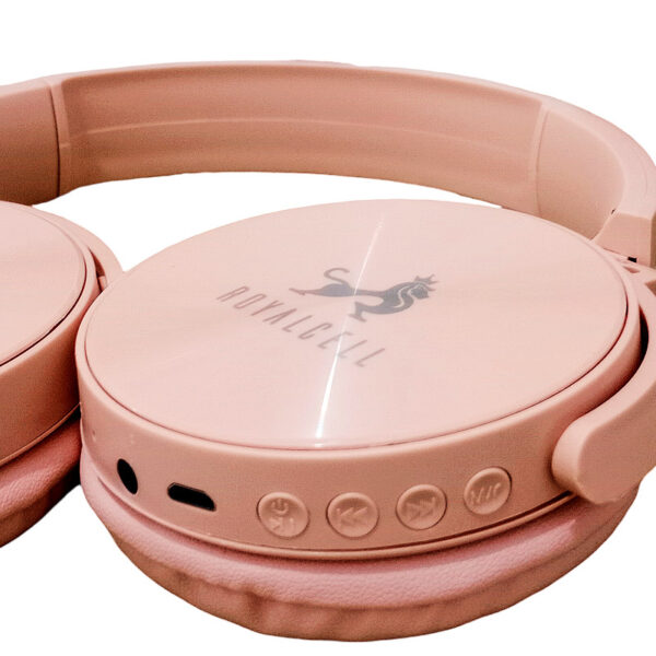 AURICULAR VINCHA BLUETOOTH RH-960 ROYALCELL ROSA en Light Technology. Conecta con la Innovación.