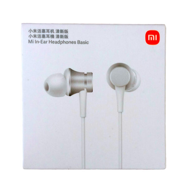 AURICULAR XIAOMI MI IN-EAR BASIC MATTE SILVER en Light Technology. Conecta con la Innovación.