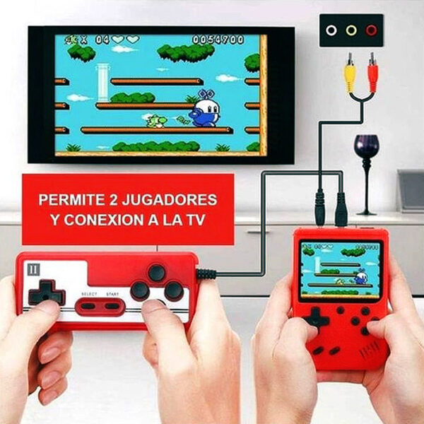 CONSOLA SUP GAME BOX CON JOYSTICK en Light Technology Innovación Tecnología