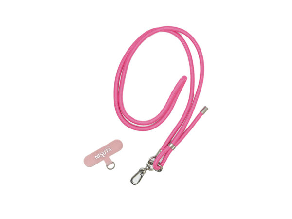 CORREA PARA CELULAR DE 1,5M Y 7MM AJUSTABLE FUCSIA