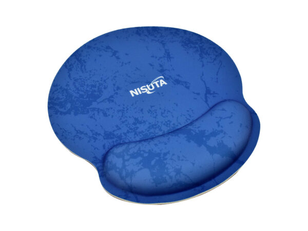 PAD DE MOUSE 250x230x4mm ERGONÓMICO CON APOYA MUÑECAS PUNTOS - Imagen 3