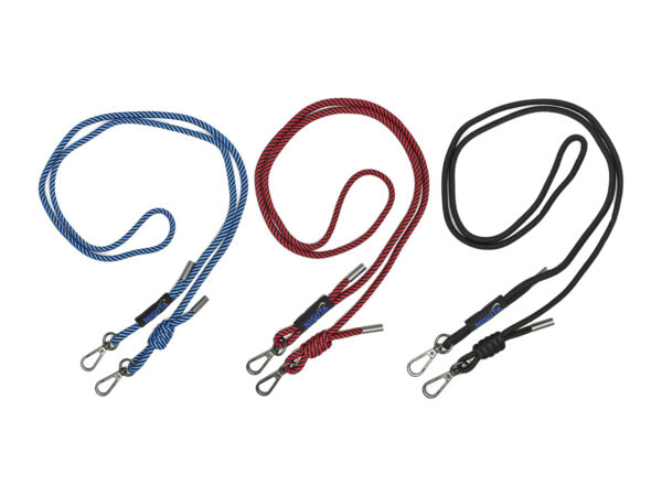 CORREA PARA CELULAR DE 1,5M Y 6MM AJUSTABLES CON GANCHOS REFORZADOS ROJO - Imagen 2