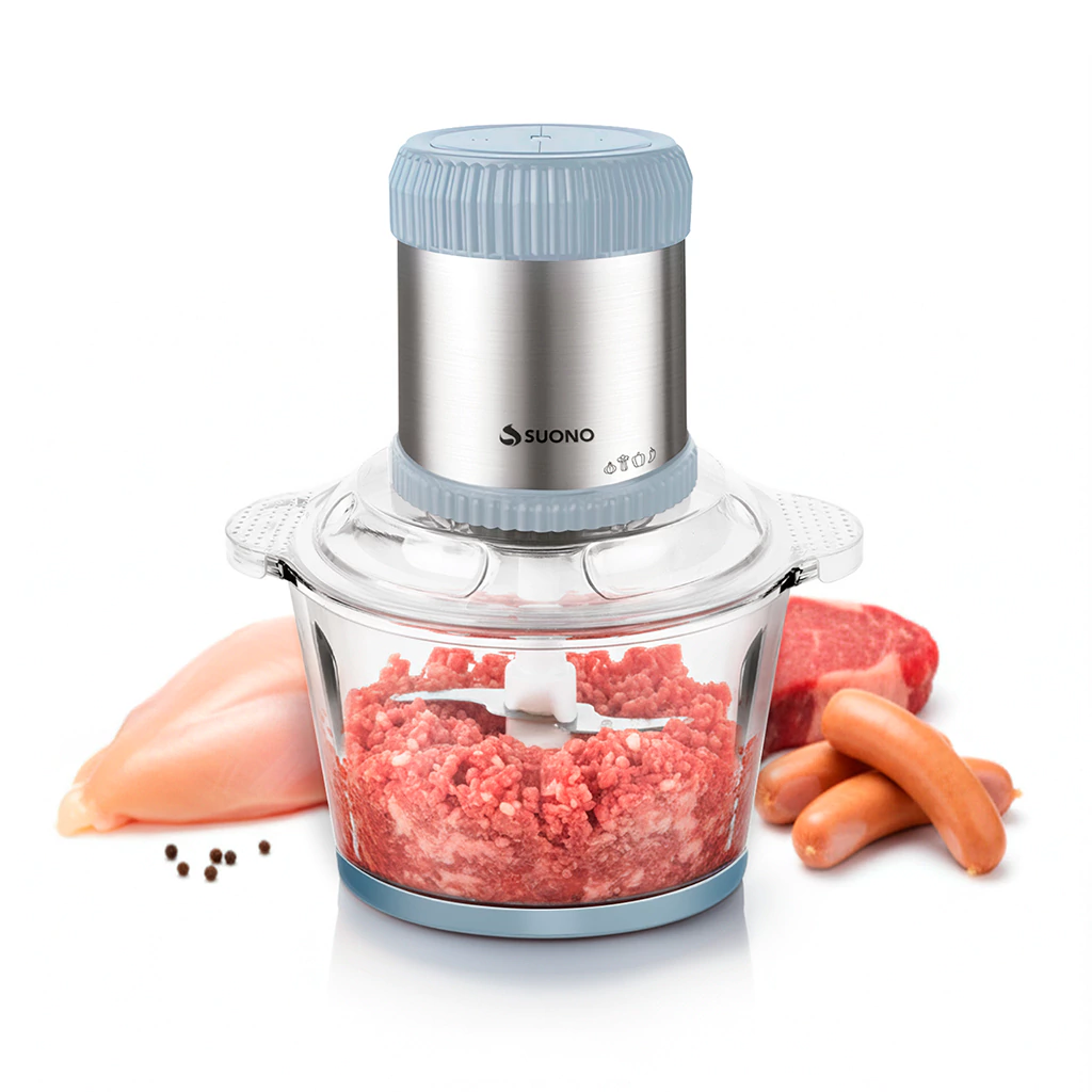 ¡Optimizá tu tiempo en la cocina con la Picadora de Alimentos Suono 500W!